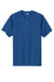 Sport-Tek ST359 Mens Moisture Wicking Competitor 2 Button Short Sleeve Henley Royal Blue Flat Front
