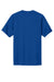 Sport-Tek ST359 Mens Moisture Wicking Competitor 2 Button Short Sleeve Henley True Royal Blue Flat Back