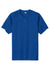 Sport-Tek ST359 Mens Moisture Wicking Competitor 2 Button Short Sleeve Henley True Royal Blue Flat Front