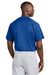Sport-Tek ST359 Mens Moisture Wicking Competitor 2 Button Short Sleeve Henley True Royal Blue Model Back
