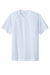 Sport-Tek ST359 Mens Moisture Wicking Competitor 2 Button Short Sleeve Henley White Flat Front