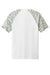 Sport-Tek ST376 Mens Drift Camo Colorblock Moisture Wicking Short Sleeve Crewneck T-Shirt White Flat Back
