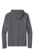 Sport-Tek ST420LSH Mens Posi-UV Pro Moisture Wicking Long Sleeve Hooded T-Shirt Hoodie Dark Smoke Grey Flat Back