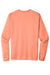 Sport-Tek ST420LS Mens Moisture Wicking Long Sleeve Crewneck T-Shirt Soft Coral Orange Flat Back