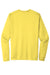 Sport-Tek ST420LS Mens Moisture Wicking Long Sleeve Crewneck T-Shirt Yellow Flat Back