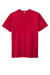 Sport-Tek ST420 Mens Moisture Wicking Short Sleeve Crewneck T-Shirt Deep Red Flat Front