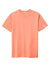 Sport-Tek ST420 Mens Moisture Wicking Short Sleeve Crewneck T-Shirt Soft Coral Orange Flat Front