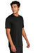 Sport-Tek ST430 Mens Strive Moisture Wicking Short Sleeve Crewneck T-Shirt Black Model 3q