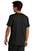 Sport-Tek ST430 Mens Strive Moisture Wicking Short Sleeve Crewneck T-Shirt Black Model Back