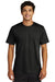 Sport-Tek ST430 Mens Strive Moisture Wicking Short Sleeve Crewneck T-Shirt Black Model Front
