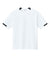 Sport-Tek ST440 Mens Club Moisture Wicking Short Sleeve Crewneck T-Shirt White/Black Flat Front