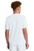 Sport-Tek ST440 Mens Club Moisture Wicking Short Sleeve Crewneck T-Shirt White/White Model Back