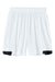 Sport-Tek ST442 Mens Club Moisture Wicking Shorts White/Black Flat Front