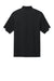 Sport-Tek ST444 Mens Club Colorblock Moisture Wicking Short Sleeve Polo Shirt Black/White Flat Back
