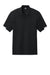 Sport-Tek ST444 Mens Club Colorblock Moisture Wicking Short Sleeve Polo Shirt Black/White Flat Front