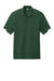 Sport-Tek ST444 Mens Club Colorblock Moisture Wicking Short Sleeve Polo Shirt Forest Green/White Flat Front