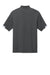 Sport-Tek ST444 Mens Club Colorblock Moisture Wicking Short Sleeve Polo Shirt Iron Grey/White Flat Back