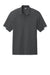 Sport-Tek ST444 Mens Club Colorblock Moisture Wicking Short Sleeve Polo Shirt Iron Grey/White Flat Front