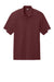 Sport-Tek ST444 Mens Club Colorblock Moisture Wicking Short Sleeve Polo Shirt Maroon/White Flat Front