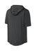 Sport-Tek ST445 Mens Club Short Sleeve Hooded T-Shirt Hoodie Iron Grey Forn Back