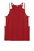 Sport-Tek ST446 Mens Club Track Tank Top Deep Red/White Flat Front