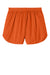 Sport-Tek ST447 Mens Club Track Shorts Deep Orange Flat Back