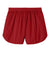 Sport-Tek ST447 Mens Club Track Shorts Deep Red Flat Back