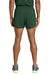 Sport-Tek ST447 Mens Club Track Shorts Forest Green Model Back