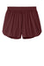 Sport-Tek ST447 Mens Club Track Shorts Maroon Flat Front