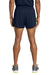 Sport-Tek ST447 Mens Club Track Shorts True Navy Blue Model Back