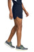 Sport-Tek ST447 Mens Club Track Shorts True Navy Blue Model Side