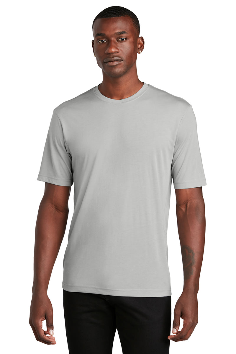 Sport-Tek ST450 Mens Silver Grey Competitor Moisture Wicking Short