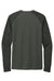 Sport-Tek ST460LS Mens Digi Camo Moisture Wicking Long Sleeve Crewneck T-Shirt Black Flat Back