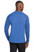 Sport-Tek ST460LS Mens Digi Camo Moisture Wicking Long Sleeve Crewneck T-Shirt Royal Blue Model Back