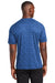 Sport-Tek ST460 Mens Digi Camo Moisture Wicking Short Sleeve Crewneck T-Shirt Royal Blue Model Back
