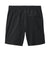 Sport-Tek ST485 Mens Repeat Moisture Wicking Shorts w/ Pockets Black Flat Back