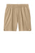 Sport-Tek ST485 Mens Repeat Moisture Wicking Shorts w/ Pockets Sport Khaki Brown Flat Front