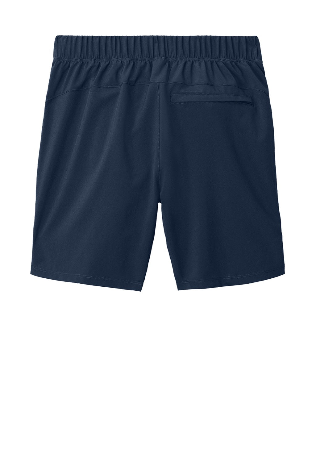 Sport-Tek ST485 Mens Repeat Moisture Wicking Shorts w/ Pockets True Navy Blue Flat Back