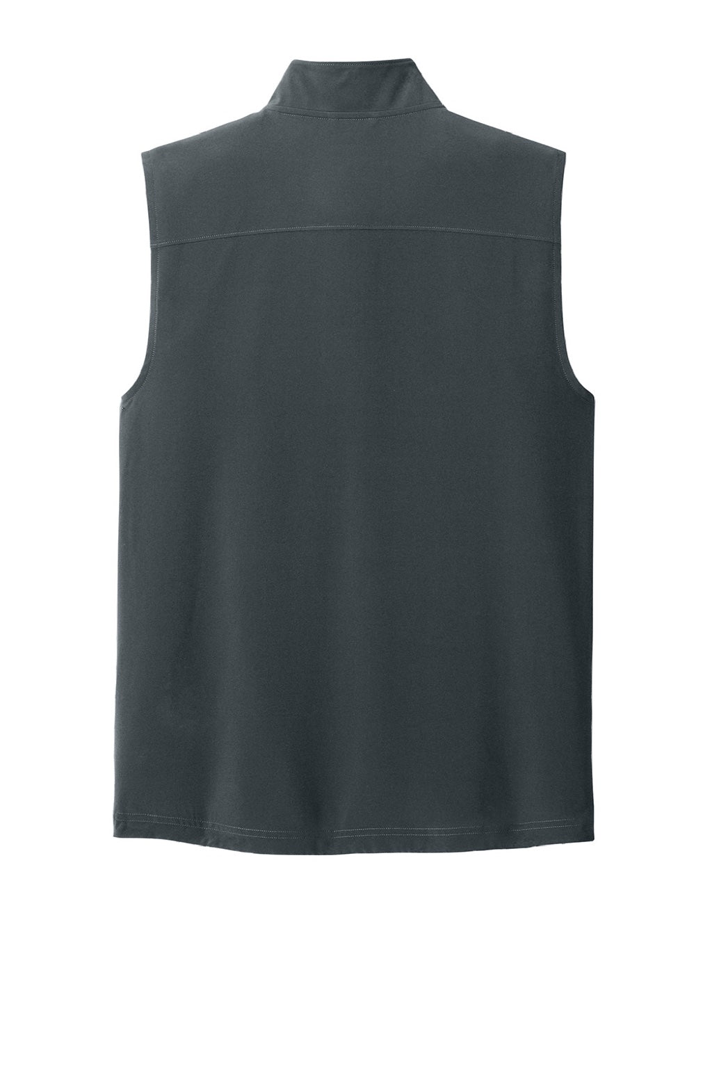 Sport-Tek ST487 Mens Repeat 1/4 Zip Vest Iron Grey Flat Back