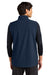 Sport-Tek ST487 Mens Repeat 1/4 Zip Vest True Navy Blue Model Back