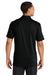 Sport-Tek ST490 Mens Versa Moisture Wicking Short Sleeve Polo Shirt Black Model Back