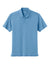 Sport-Tek ST490 Mens Versa Moisture Wicking Short Sleeve Polo Shirt Carolina Blue Flat Front