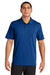Sport-Tek ST490 Mens Versa Moisture Wicking Short Sleeve Polo Shirt True Royal Blue Model Front