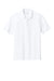 Sport-Tek ST490 Mens Versa Moisture Wicking Short Sleeve Polo Shirt White Flat Front