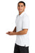 Sport-Tek ST490 Mens Versa Moisture Wicking Short Sleeve Polo Shirt White Model Side