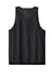 Sport-Tek ST5000 Mens Moisture Wicking Reversible Mesh Tank Top Black/White Flat Back
