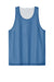Sport-Tek ST5000 Mens Moisture Wicking Reversible Mesh Tank Top Carolina Blue/White Flat Front