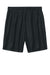 Sport-Tek ST5100 Mens Moisture Wicking Mesh Athletic Shorts Black Flat Back