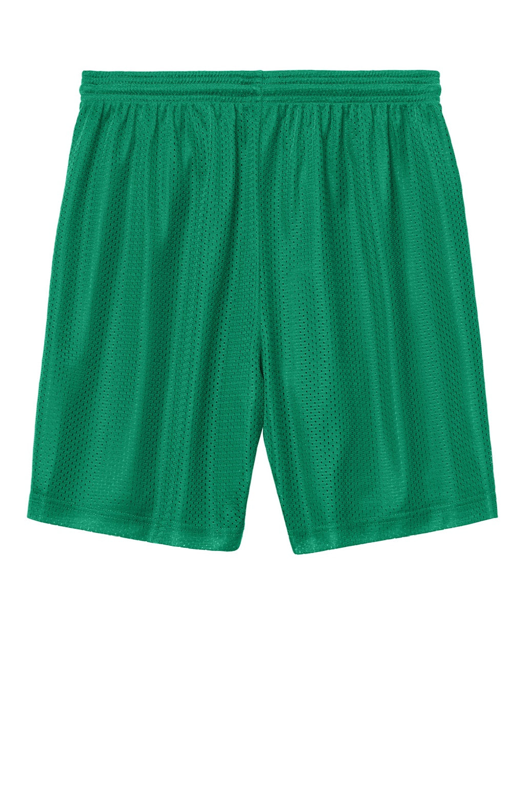 Sport-Tek ST5100 Mens Moisture Wicking Mesh Athletic Shorts Kelly Green Flat Back