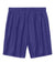 Sport-Tek ST5100 Mens Moisture Wicking Mesh Athletic Shorts Purple Flat Back